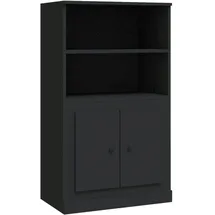 vidaXL Highboard Schwarz 60x35,5x103,5 cm Holzwerkstoff