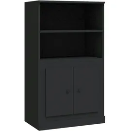 vidaXL Highboard Schwarz 60x35,5x103,5 cm Holzwerkstoff