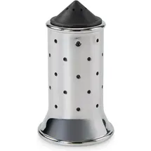 Alessi MGSAL Salzstreuer 11,3 cm Schwarz unbefüllt