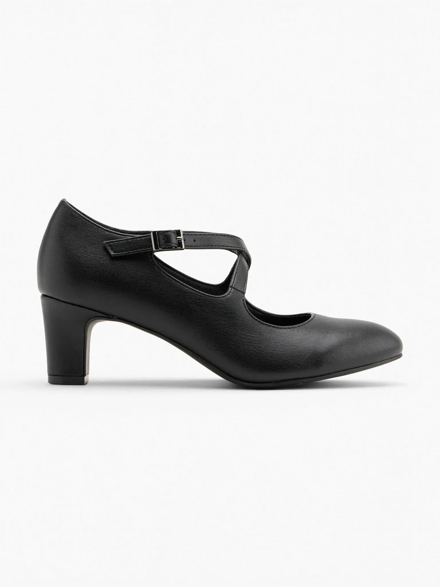 Easy Street  Spangenpumps Schwarz, Damen, Größe: 7, Material: Synthetik/Textil - Easy Street  Spangenpumps Schwarz, Damen, Größe: 7, Material: Synthetik/Textil - woman - Schwarz