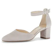 Gabor Damen Riemchen Pumps, Frauen Pumps,Abendschuhe,Court Shoes,stöckelschuhe,Spangenpumps,Businessschuhe,Office,büro,rot,Puder,35.5 EU / 3 UK - 35.5 EU