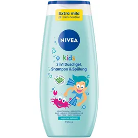 NIVEA kids 3in1 Duschgel, Shampoo & Spülung 250,0 ml