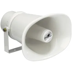 MONACOR IT-115, Wandmontierbar, 15 W, 108 dB, 280 - 12500 Hz, Weiß, 225 mm