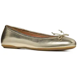 GEOX Mädchen D Palmaria Ballet Flat, Lt Gold, 41 EU