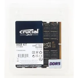 Crucial SO-DIMM Kit 96GB, DDR5-5600, CL46-45-45 (CT2K48G56C46S5)