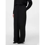 Pieces PCTIFFANY HW WIDE PANTS WVN NOOS BC Schlupfhose Schwarz S