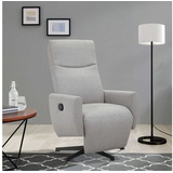 Andas Relaxsessel »Kilvo, TV-Sessel und Schlafsessel«, mit Dreh und Relaxfunktion, grau