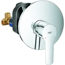 Grohe Start - Einhand-Brausearmatur (Wandmontage, Fertigmontageset, langlebige Oberfläche), chrom,