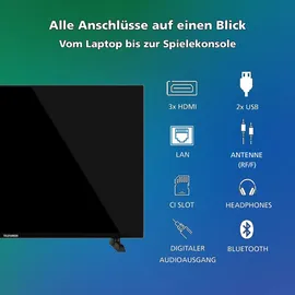 Telefunken QU43VP750S 43" QLED 4K UHD Smart TV