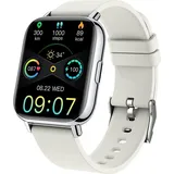 JUNG UAUE Smartwatch Damen & Herren Fitnessuhr, mit Bluetooth Smartwatch (4,29 cm/1,69 Zoll) 7 Tage Akku, 100+ Trainingsmodi, mit Android / iOS