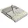 STTS International FARO Plaid 140 x 200 cm Beige/Braun/Weiß