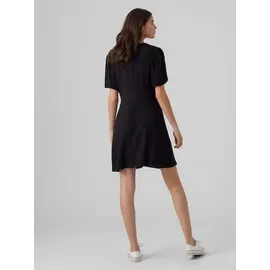 Vero Moda Minikleid Blusenkleid Schwarz 34
