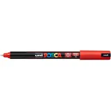 Uni Mitsubishi Acrylmarker 1 St. 0,7 mm rot