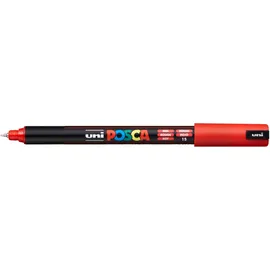 Uni Mitsubishi Acrylmarker 1 St. 0,7 mm rot
