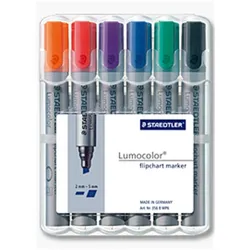 STAEDTLER Lumocolor - Marker - Schwarz, Rot, Blau, Grün, Orange, Violett - wasse