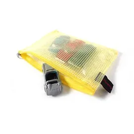 FolderSys Reißverschlussbeutel gelb 0,15 mm, 10 St.