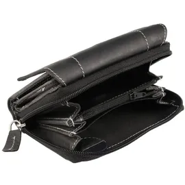 Akzent Damen Geldbörse schwarz