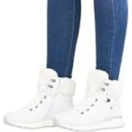 Rieker Schnürstiefel in sportweiss/weiss/weiss | Gr.: 37 EU