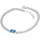 FIRETTI Armband "Schmuck Geschenk Silber 925 Armschmuck Armkette", bunt (silberfarben, dunkelblau, dunkelblau), Armbänder, Damen, 19cm, Silber 925 (Sterlingsilber), Armband, mit Zirkonia (synth.)