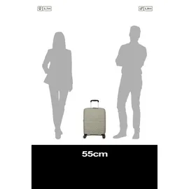 American Tourister Flytwist 4-Rollen Cabin 55 cm / 36-44 l beige