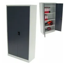 Apex Digital Apex Aktenschrank Aktenschrank Werkstattschrank 180x90x40cm Metallschrank Spind 57012