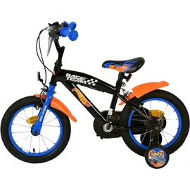 Volare Kinderfahrrad Hot Wheels für Jungen Fahrrad 14 Zoll Kinderrad Schwarz