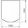 Buderus Bodenplatte Sicherheitsglas 1200 x 1000 mm
