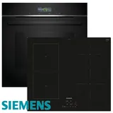 Induktionsherd Autark Siemens Herd Backofen + Flex Induktion Kochfeld + Teleskop