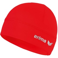 Erima Unisex Basic Performance Beanie, Rot, M EU