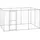 vidaXL Outdoor-Hundezwinger Verzinkter Stahl 7,26 m2
