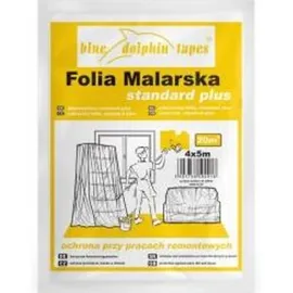 OEM Abdeckfolie 4 m x 5 m Blau