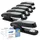 Rapesco 1734 6 ECO Sting Ray Heftgeräten und 6000 Heftklammern, Schwarz
