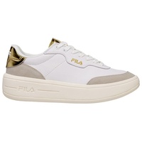 Fila Damen Premium F wmn Sneaker, White-Gold, 39 EU