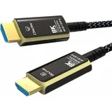 PremiumCord Ultra High Speed HDMI 2.1 Glasfaserkabel 8K/60Hz, vergoldet 5m