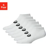 Asics 6er Pack Low Cut Socken Weiß 47-49
