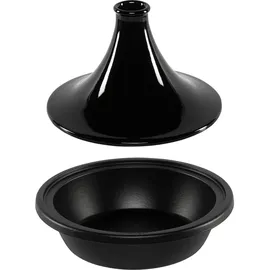 Le Creuset Tagine 31 cm schwarz