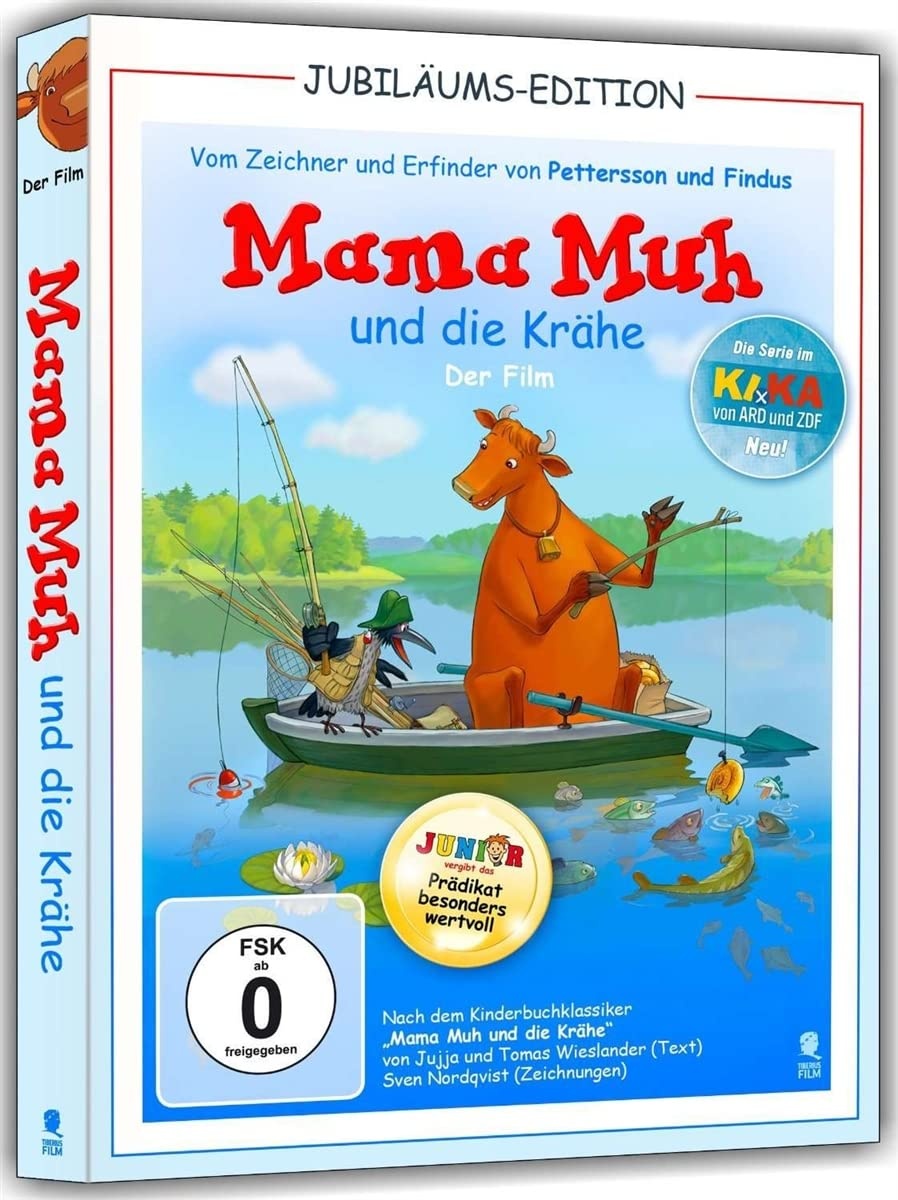 Mama Muh und die Krähe (Der Film) - Vom Zeichner von Pettersson und Findus (Jubiläums-Edition inkl. Booklet und vielen Bildern) (Neu differenzbesteuert)