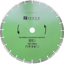 Zipper Diamanttrennscheibe STM350DSS Ø 350 x 30 mm segmentiert