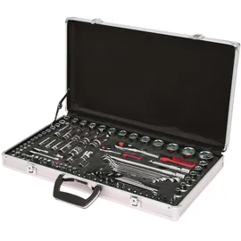 KS Tools 1/4"+1/2" CHROMEplus Steckschlüssel-Satz 102-tlg.