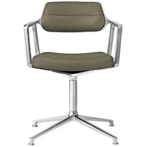 Vipp 453 Drehstuhl bosco grün, Designer Vipp Design, 67x70-77.5x67 cm
