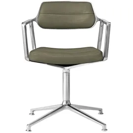 Vipp 453 Drehstuhl bosco grün, Designer Vipp Design, 67x70-77.5x67 cm