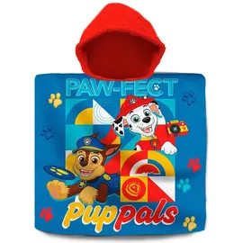 Paw Patrol Badeponcho (60x60cm, Baumwolle), Paw Patrol