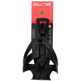 Elite Rocko Flaschenhalter Carbon schwarz, seitliche Entnahme, Einheitsgröße