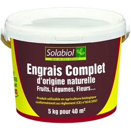 Solabiol Volldünger Obst, Gemüse 5 kg