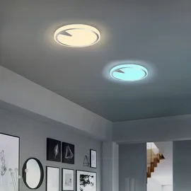 Fischer Leuchten Smart RGB LED Decken Leuchte 1 rund weiß