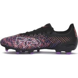 Puma Future 8 Play FG/AG Fußballschuhe - PUMA Black-PUMA White-Glowing RED,