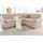 DOMO collection Ecksofa DOMO COLLECTION "Lale zeitlose Formensprache, komfortabel, Breite 251cm, L-Form", beige (natur), B:251cm H:88cm T:193cm, Struktur grob (85% Polyester, 15% Polyacryl );Struktur (100% Polyester);Microfaser PRIMABELLE (100% Polyester), Sofas,