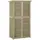 modfu Gartenschrank, Grau Holz, 46.5x160x87 cm, Aufbewahrung & Schutzhüllen