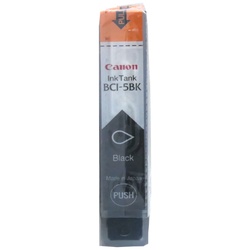 Original Canon Tinten Patrone BCI-5 schwarz für BJC 8200 I 900 9100 Blister