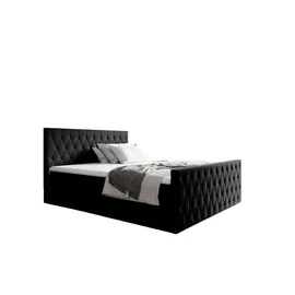 Fun Möbel Boxbett, Schwarz